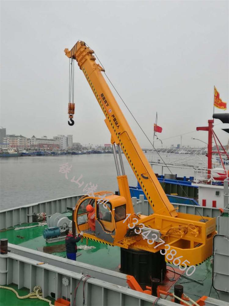 山東臨沂甲板起重機廠家起重機耐沖擊，制動性能好